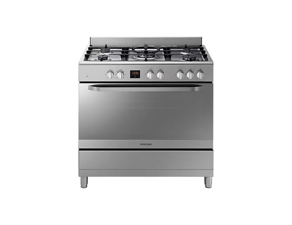 5 Gas Burner Stainless Steel Cooker