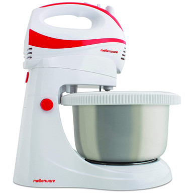 Hand Mixer 5 Speed Stainless Steel White 2.5l 200W
