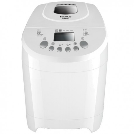Bread Maker Digital Plastic White 900gr 600W