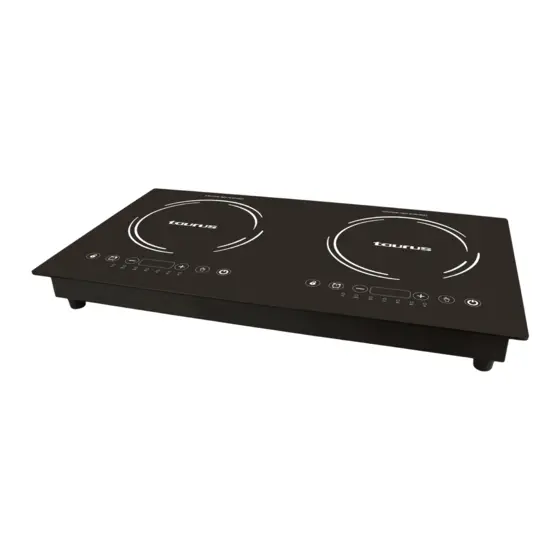 Induction Cooker LED Display Crystal Black Variable Heat Seetings 3000W "INDUCCION ESTUFA"