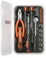 Hand Tools 22 Piece Set Steel Orange