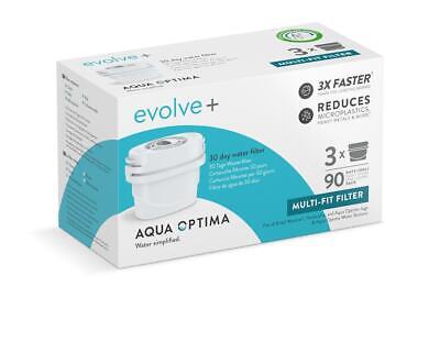Filter 3 Pack Plastic White 30 Day "Evolve+"