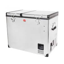 Fridge/Freezer 72L Dual Comp S/Steel AC/DC