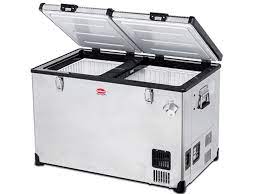 Fridge/Freezer 66L Dual Comp S/Steel AC/DC