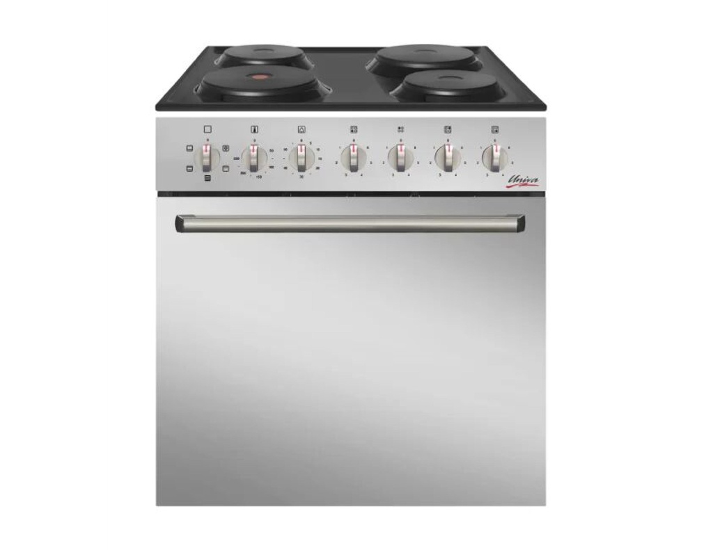 Oven & Hob 84lt Under Counter Mirror Solid Plate