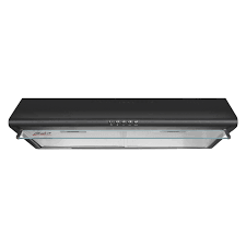Extractor, Black, 3 speed, Shelf type, 2 lights