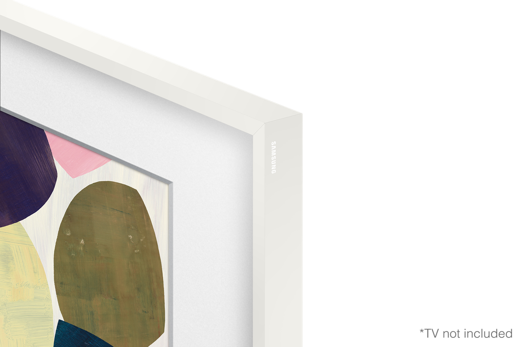 65” (2020) White Customisable Frame Bezel