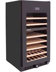 94  Bottle Wine Chiller(595X680X1215)Black Cabinet