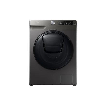 Washer Dryer 9kg Eco bubble Inox Silver