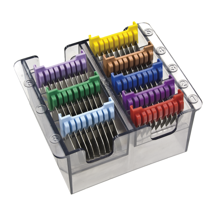 Bravura Metal Attachment Comb Set 8 PCS