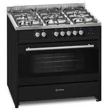 Freestanding Meireles 90cm Gas/Gas Black