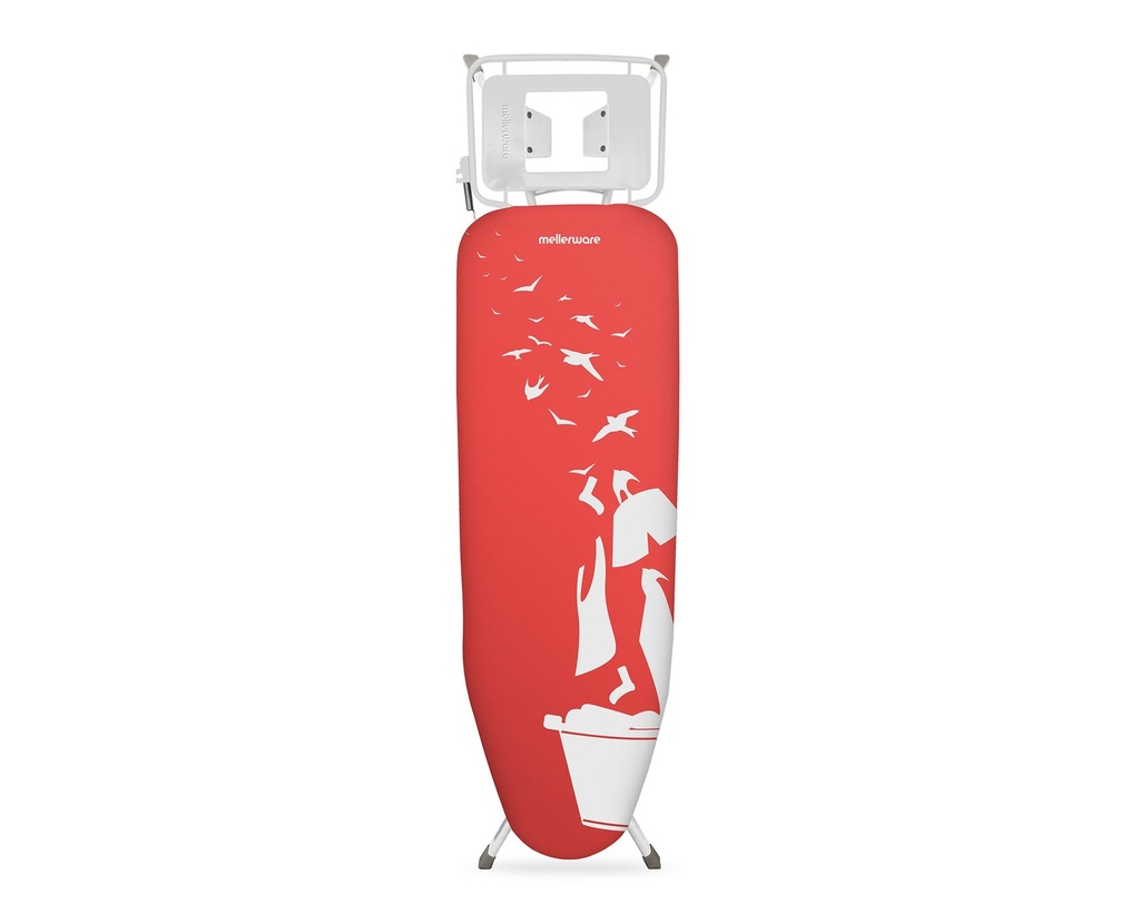 Ironing Board Powder Coat White 122 x 38cm Seamle