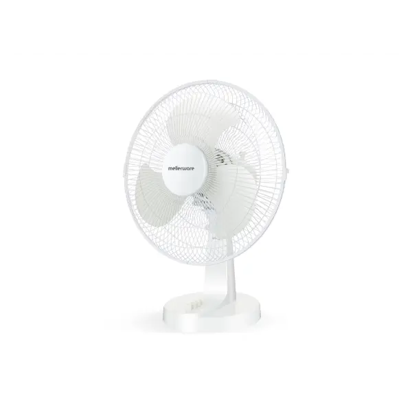 Fan Desktop Plastic White 30cm 35W Aquillo