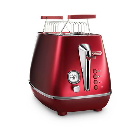 Distina Flair 2 Slice Toaster Glamour Red 