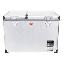 Fridge/Freezer 56L Dual Comp S/Steel AC/DC