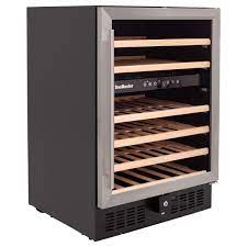 46 Bottle Dual Zone Wine Chiller
