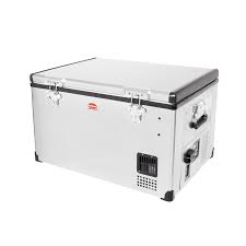 Fridge/Freezer 65L Low Profile S/Steel AC/DC
