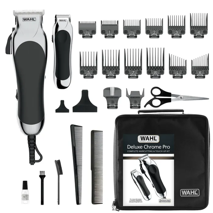 Wahl Deluxe Chrome Pro Kit