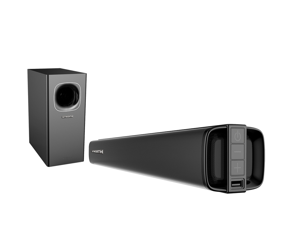 Soundbar 2.1Ch 480W BT Wireless Sub 