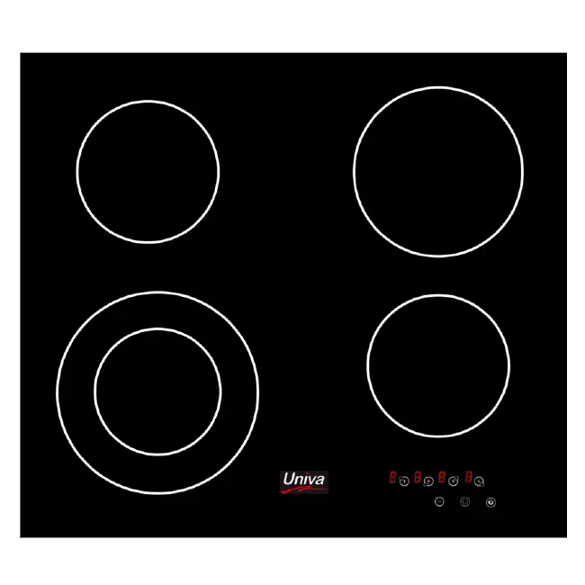 Hob Ceran 4 plates with Touch Control