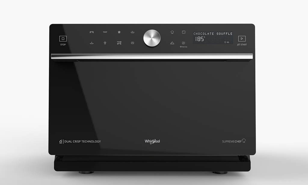 Supreme Chef Free-Standing Microwave Silver