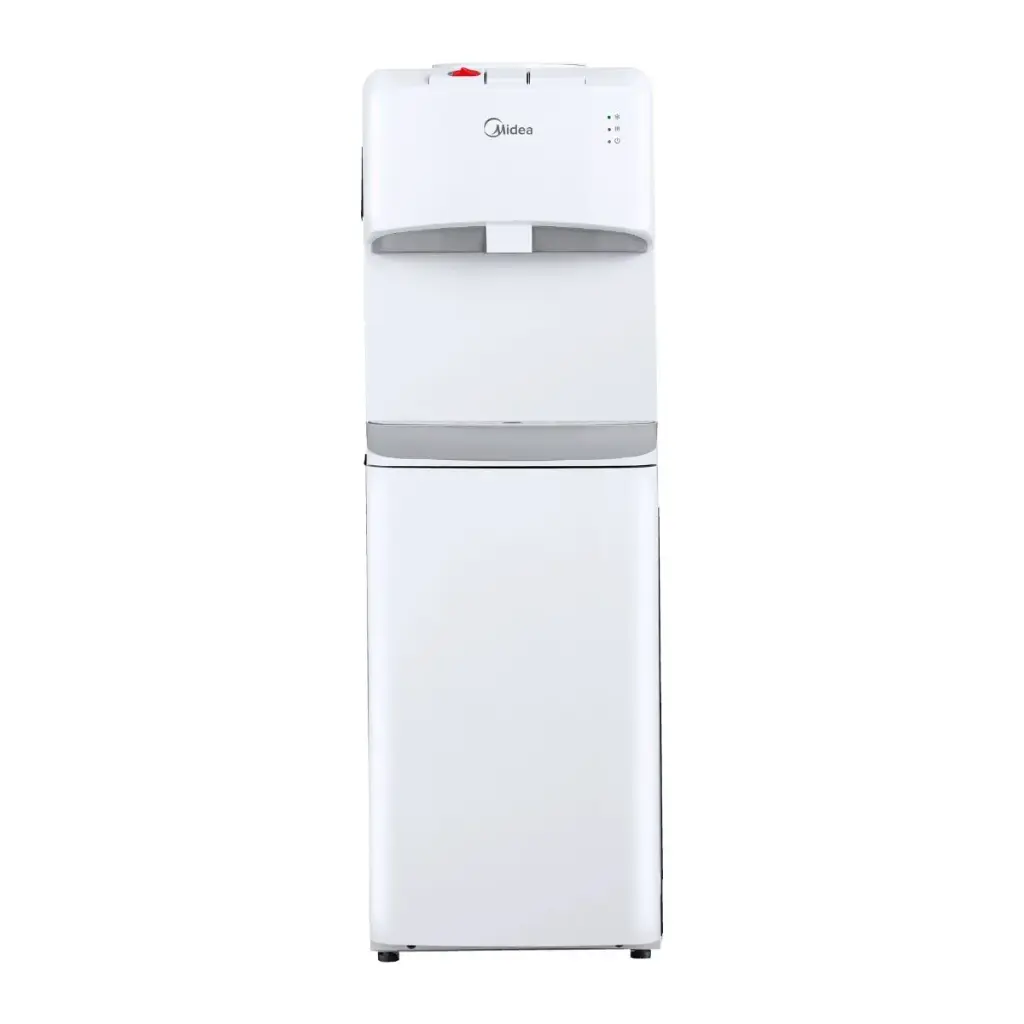 Midea Top Loading White Dispenser with Cabinet