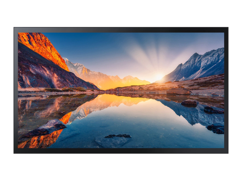 SAMSUNG 55" TOUCH DISPLAY - 4K UHD, 24/7 USAGE, 400NIT BRIGHTNESS, SOC MEDIA PLAYER: SSSP 10