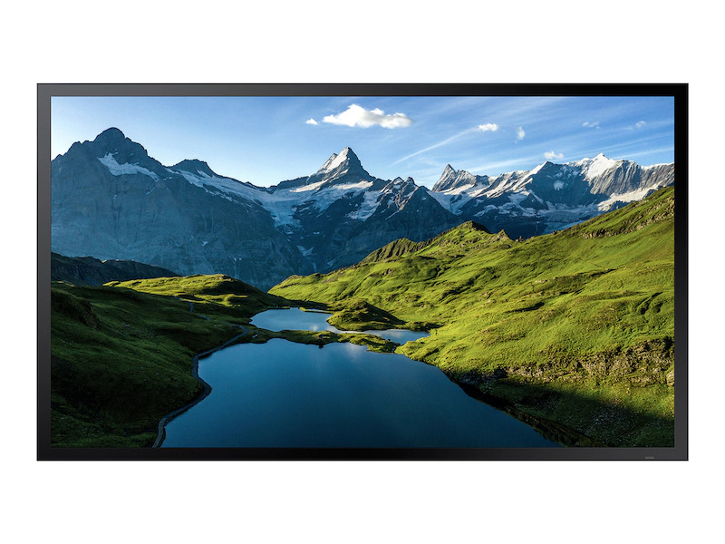 SAMSUNG 55" OUTDOOR DISPLAY - FULL HD, 24/7 USAGE, 3500NIT BRIGHTNESS, SOC MEDIA PLAYER: SSSP 7