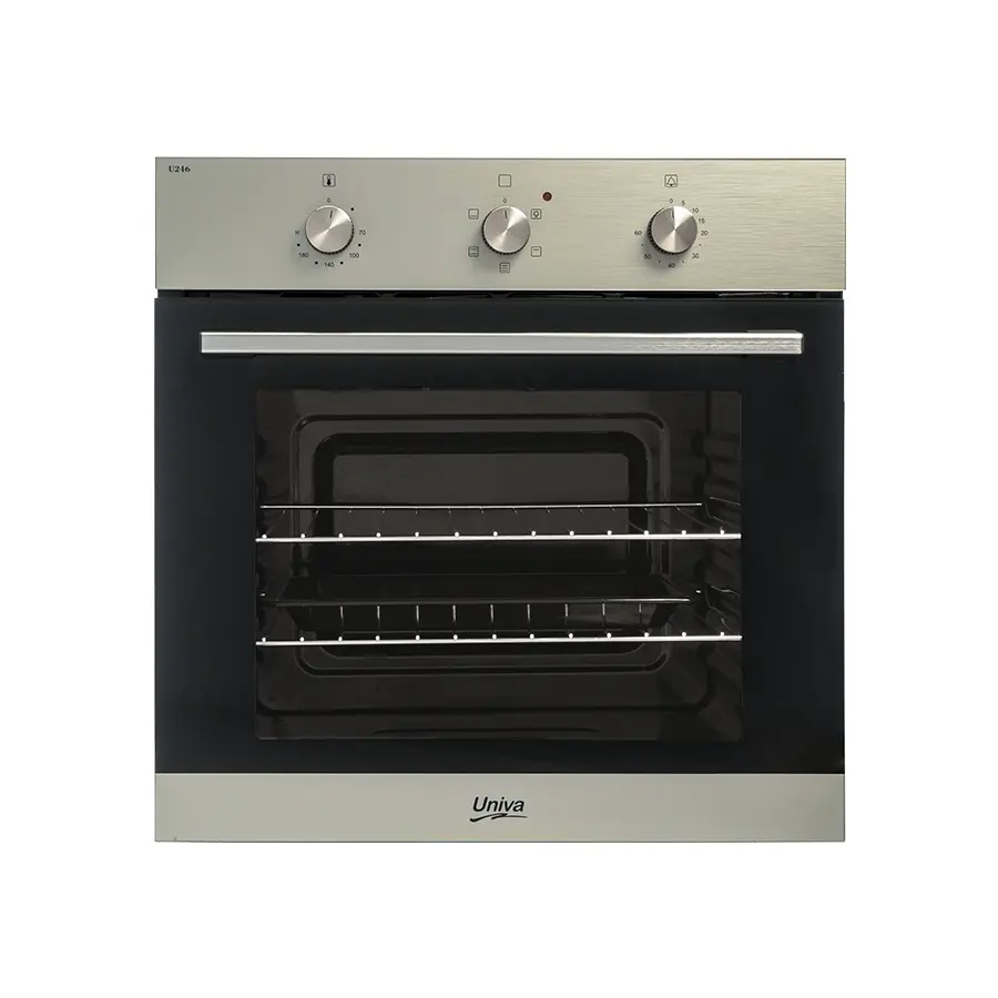 UNIVA Eye-level oven Metallic 