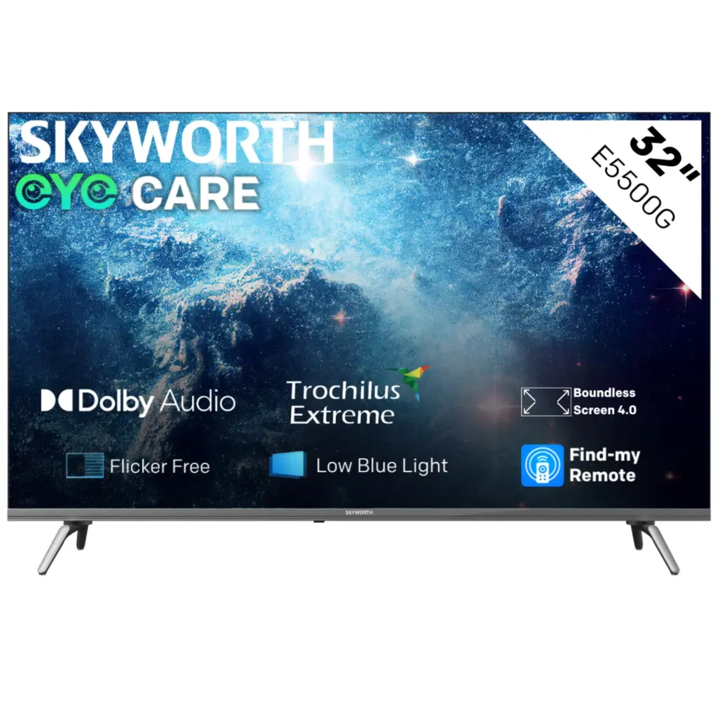 SKYWORTH 32” HD GOOGLE TV