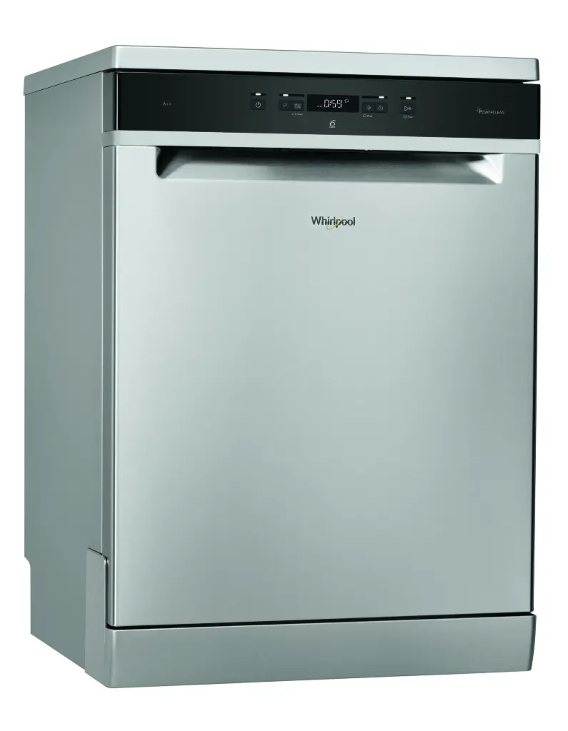 Whirlpool dishwasher: inox colour, full size - WFC 3C26 F X SA