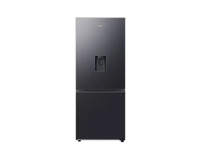 Bottom Freezer with Water Dispenser and All Round Cooling, Black, 459L