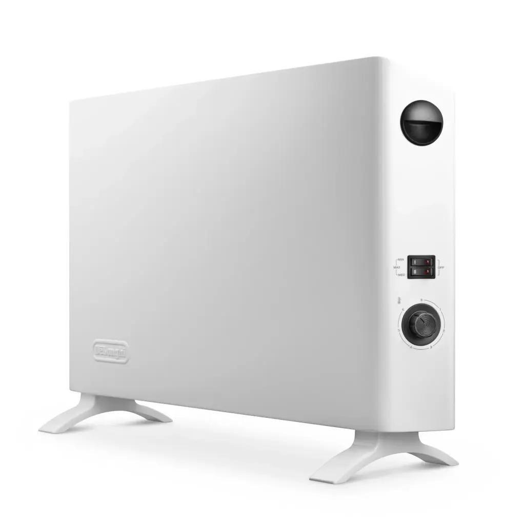 DELONGHI SLIM STYLE MINI CONVECTOR HEATER, FAN ASSISTED 