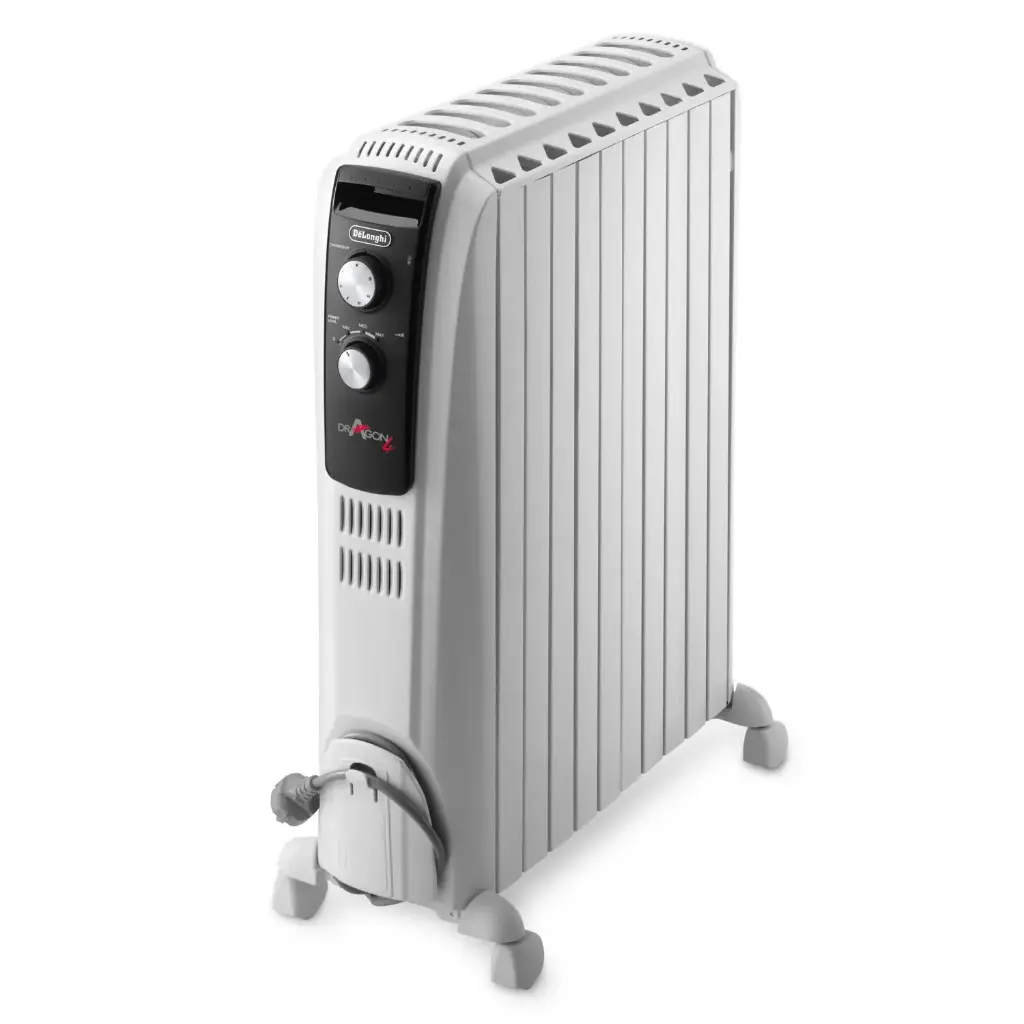 DELONGHI - DRAGON 4 OIL FILLED RADIATOR - 10 FIN
