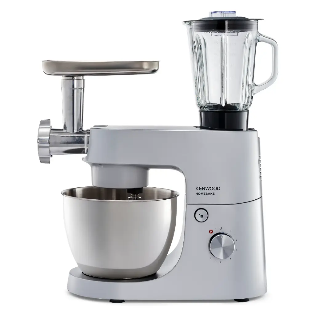 HomeBake Stand Mixer + Blender and Mincer 1000W - KHH01.220SI 