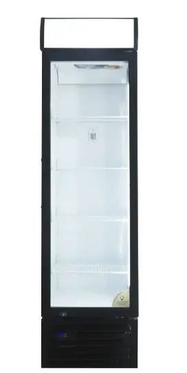 SINGLE HINGED LOW E GLASS DOOR COOLER R290 CLASS 3 LED STRIP ELECTRONIC CONTROLLER