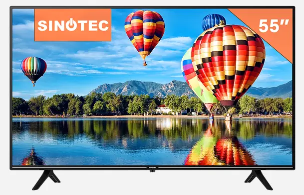 SINOTEC 55” QLED+ 4K EYE CARE Google TV 