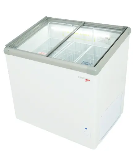  GLASS TOP ICE CREAM FREEZER