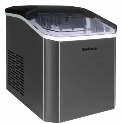 SnoMaster - 12Kg Counter-Top Ice-Maker -Stainless Steel