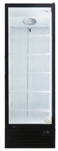 SINGLE HINGED LOW E HEATED GLASS DOOR FREEZER R290 FAN FORCEDL