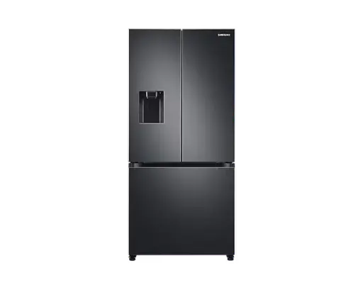 [RF49A5202SLFA] Fridge French Door Auto Water + Ice Disp Silver