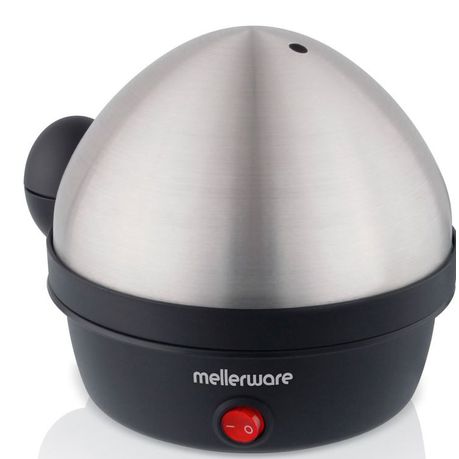 [27006A] Egg Boiler 7 Egg Capacity S/Steel & Black 350W