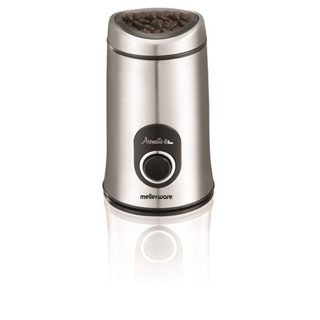 [29105A] Coffee Grinder Stainless Steel Brushed 50gr 150W