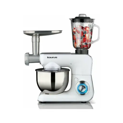 [913600] Kitchen Machine 8 Speed Stainless Steel 4L 600W