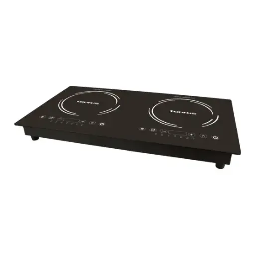 [968812] Induction Cooker LED Display Crystal Black Variable Heat Seetings 3000W "INDUCCION ESTUFA"