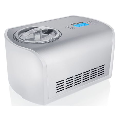 [969135] Ice Cream Maker LCD Display Stainless Steel Brushed