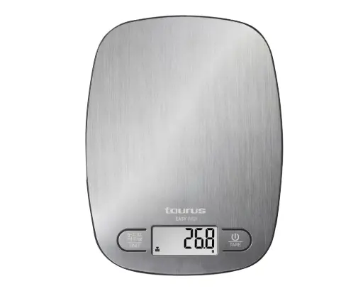 [990719] Kitchen Scale Digital Battery S/Steel 5kg 3V Easy Inox