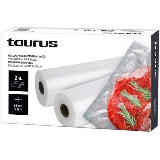 [999258] Vacuum Sealer Bags Plastic 22X600cm "VAC6000"