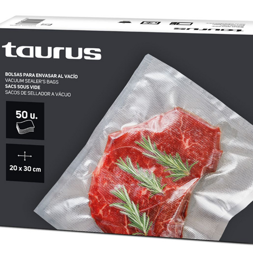 [999261] Vacuum Sealer Bags Plastic 20X30cm Vac6000