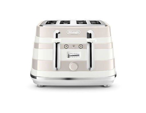 [CTAC4003.W] Avvolta Class 4 Slice Toaster - Graceful White